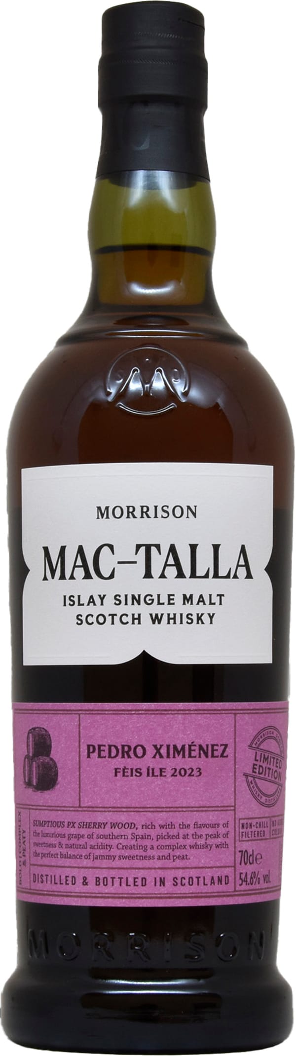 Morrison Mac Talla Pedro Ximénez Fèis Íle 2023 Islay Single Malt Alko