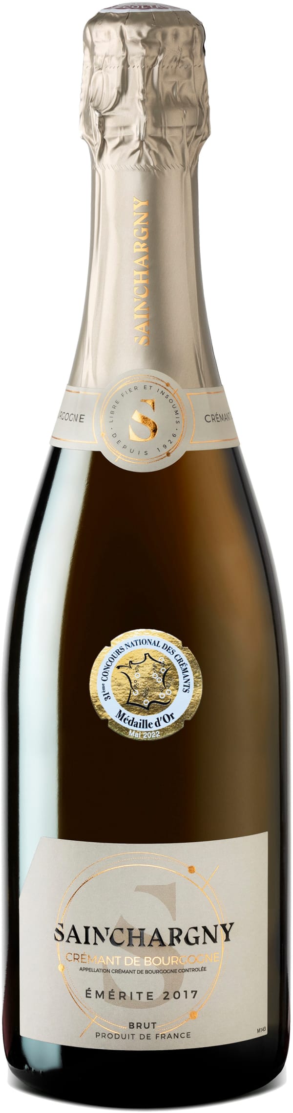 Sainchargny Émérite Crémant de Bourgogne Brut 2017 Alko