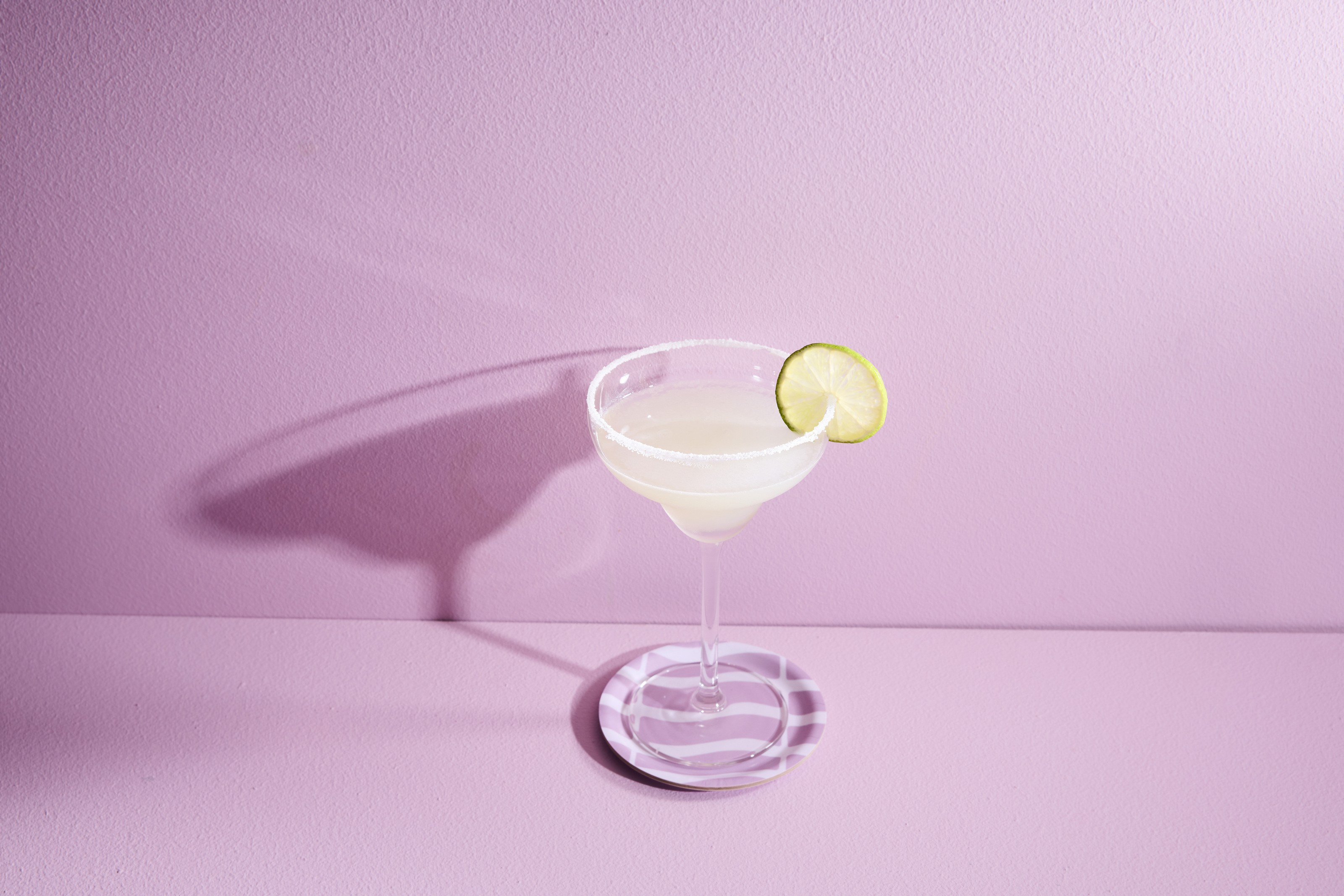 Margarita lasissa suolareunuksella