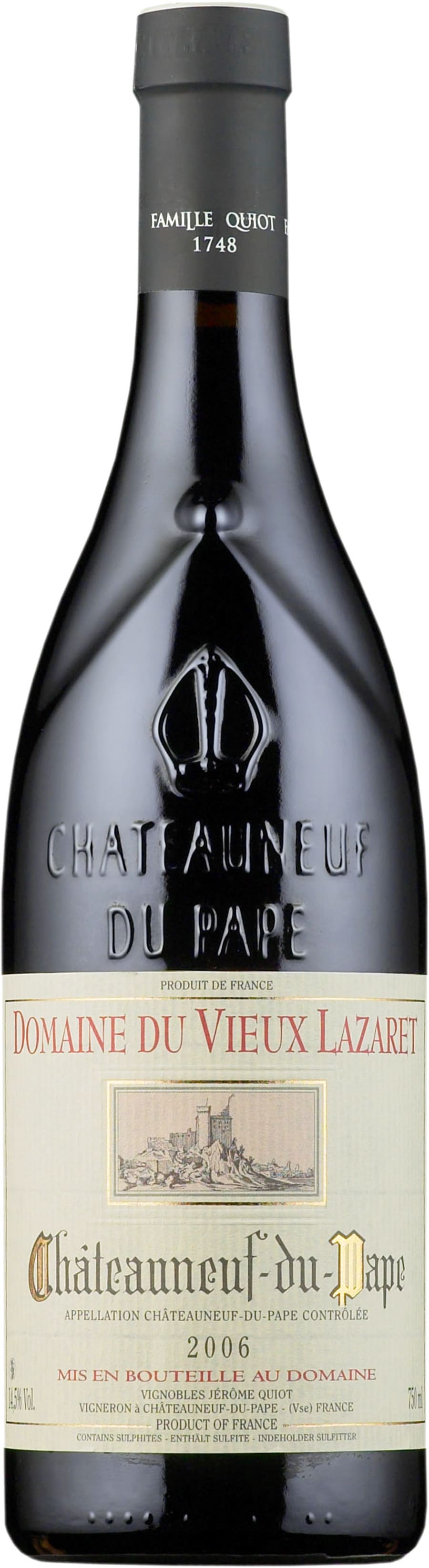 Chateauneuf Du Pape Domaine Du Vieux Lazaret 18 Alko