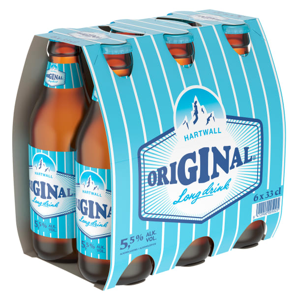 Original Long drink 6-pack pullo
