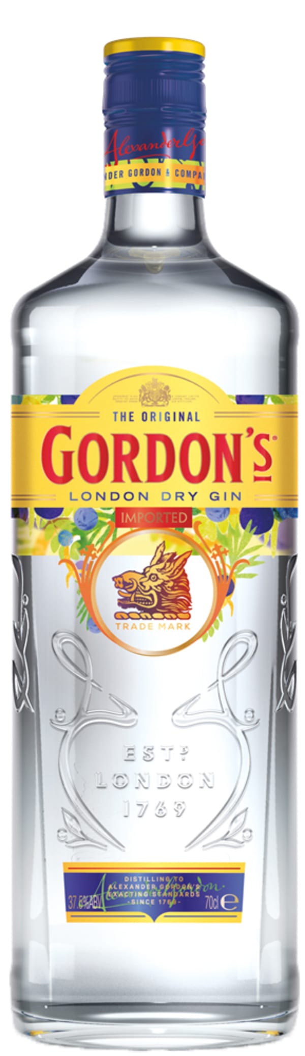 Gordon's London Dry Gin 0.7l, Alc. 37.5 vol.%, Gin England