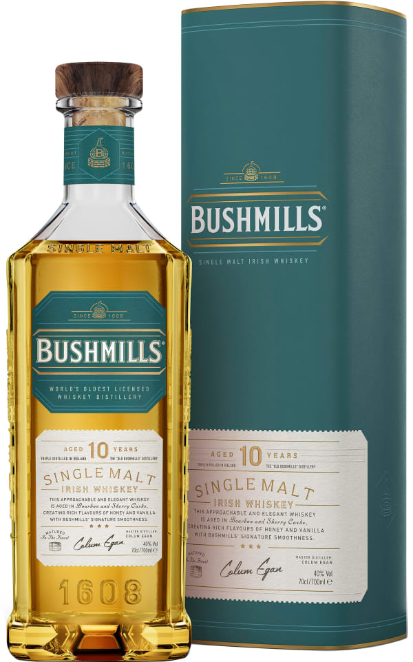 Bushmills 10 Year Old Single Malt Alko
