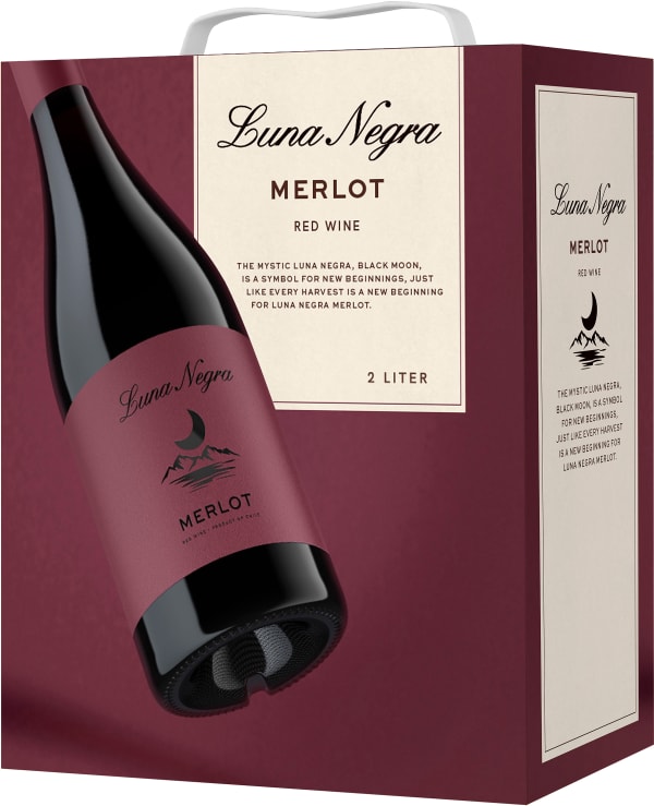 Luna Negra Merlot hanapakkaus