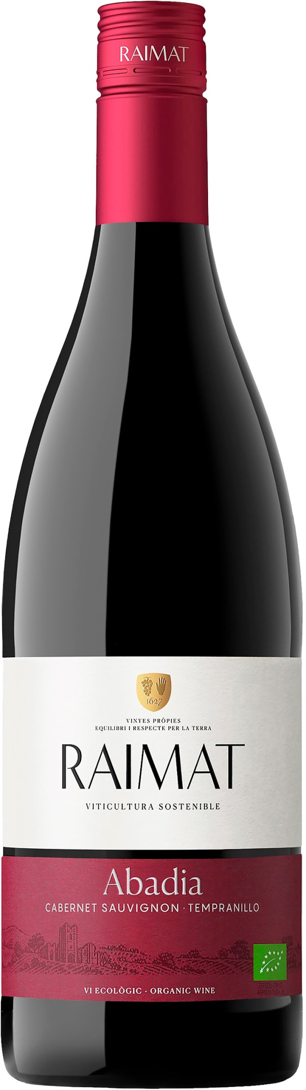 Raimat Abadia Cabernet Sauvignon Tempranillo Crianza Organic 2021