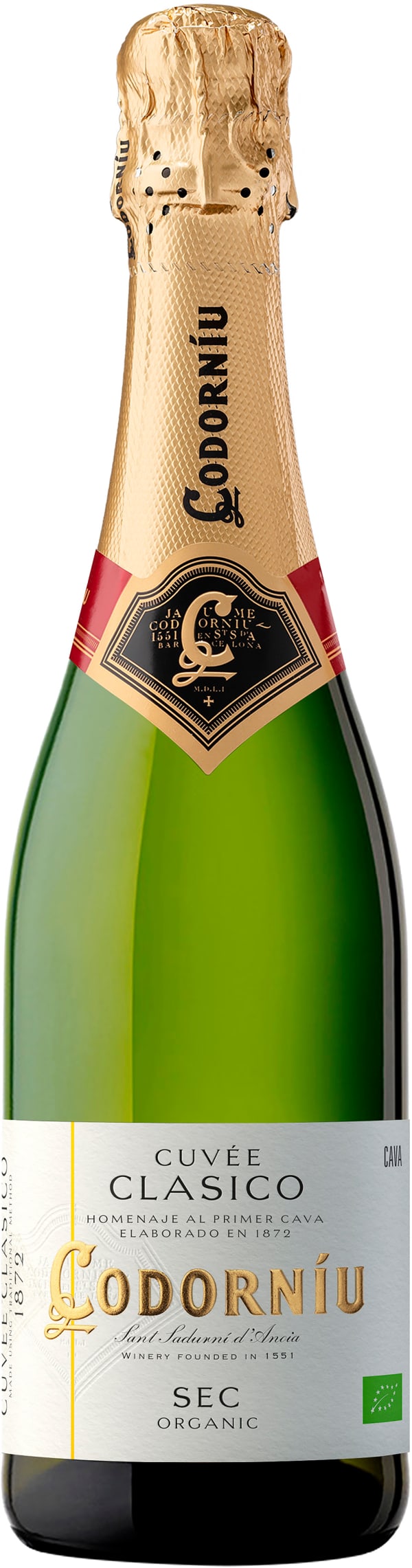 Codorniu Clasico Organic Cava Sec