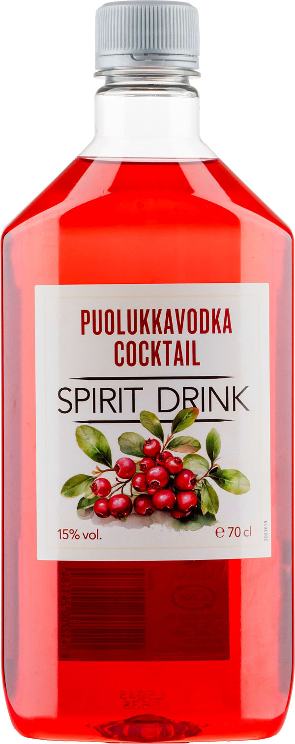Puolukkavodka Cocktail muovipullo