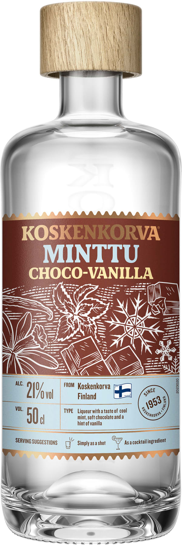 Koskenkorva Minttu Choco-Vanilla