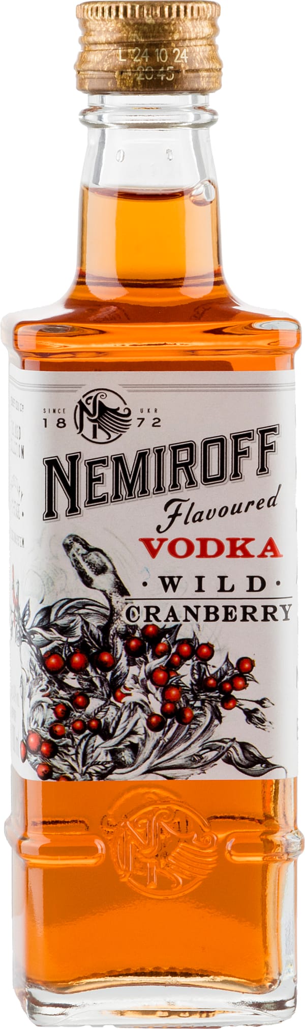 Nemiroff Flavoured Wild Cranberry Vodka