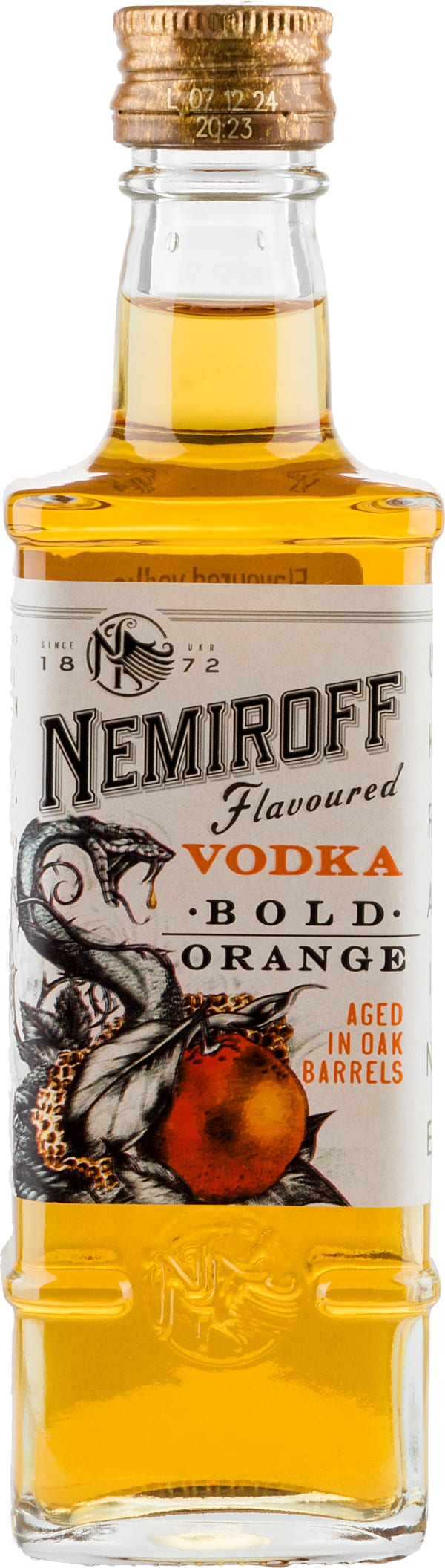 Nemiroff Flavoured Bold Orange Vodka