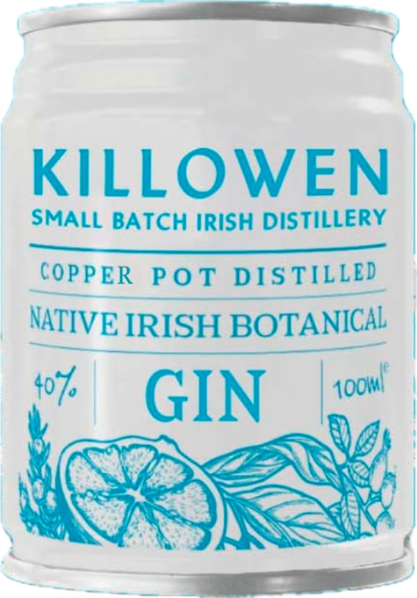 Killowen Small Batch Irish Gin tölkki
