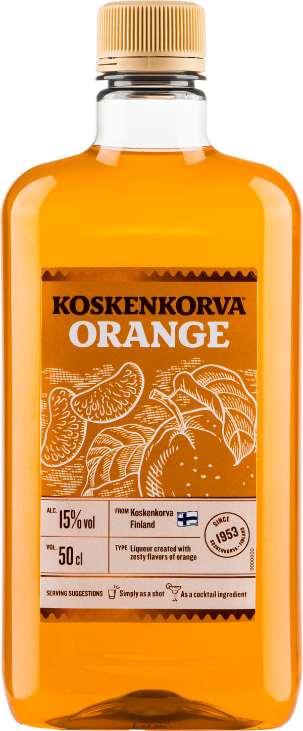 Koskenkorva Orange muovipullo