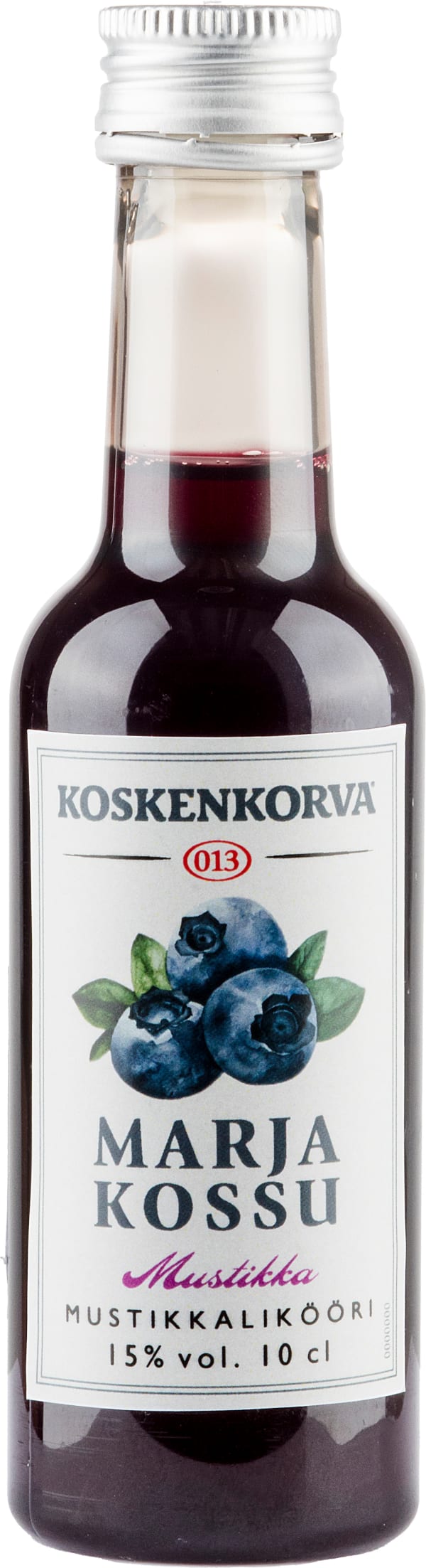 Marjakossu Mustikka muovipullo