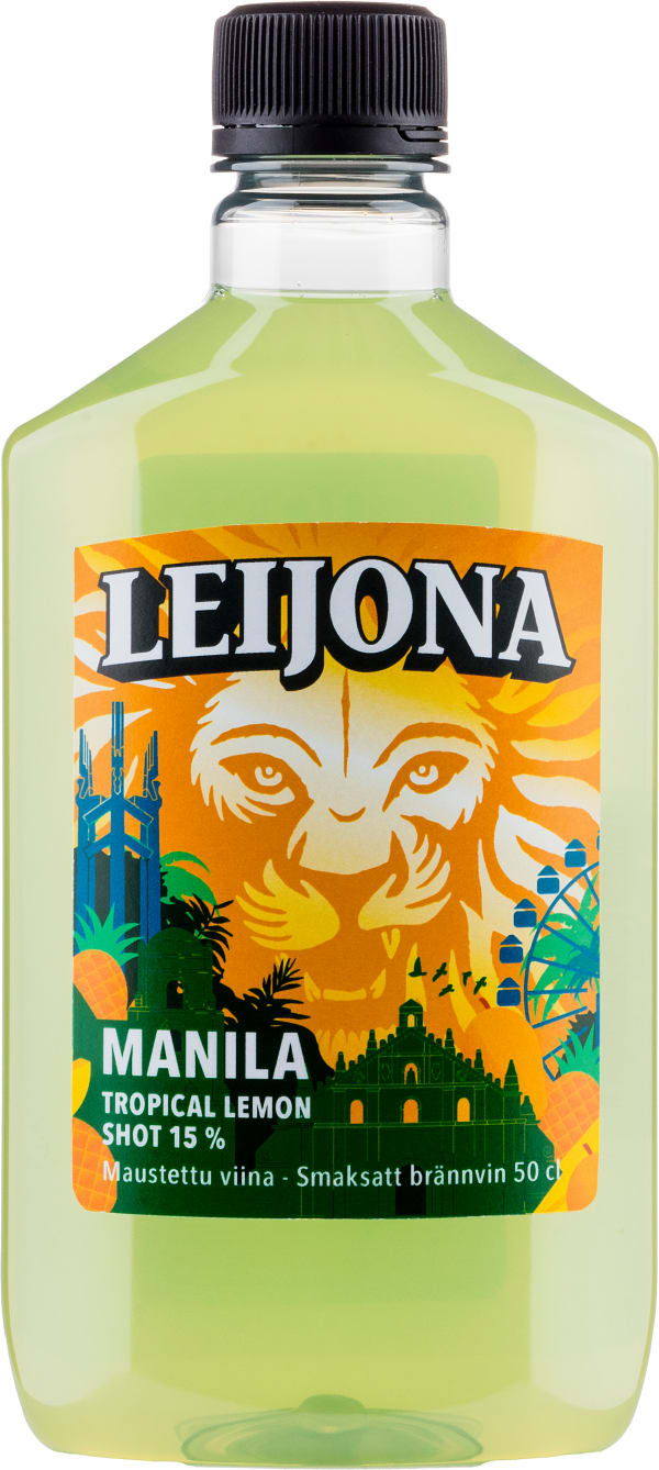Leijona Manila Tropical Lemon muovipullo