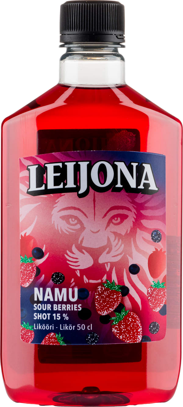 Leijona Namu Sour Berries muovipullo