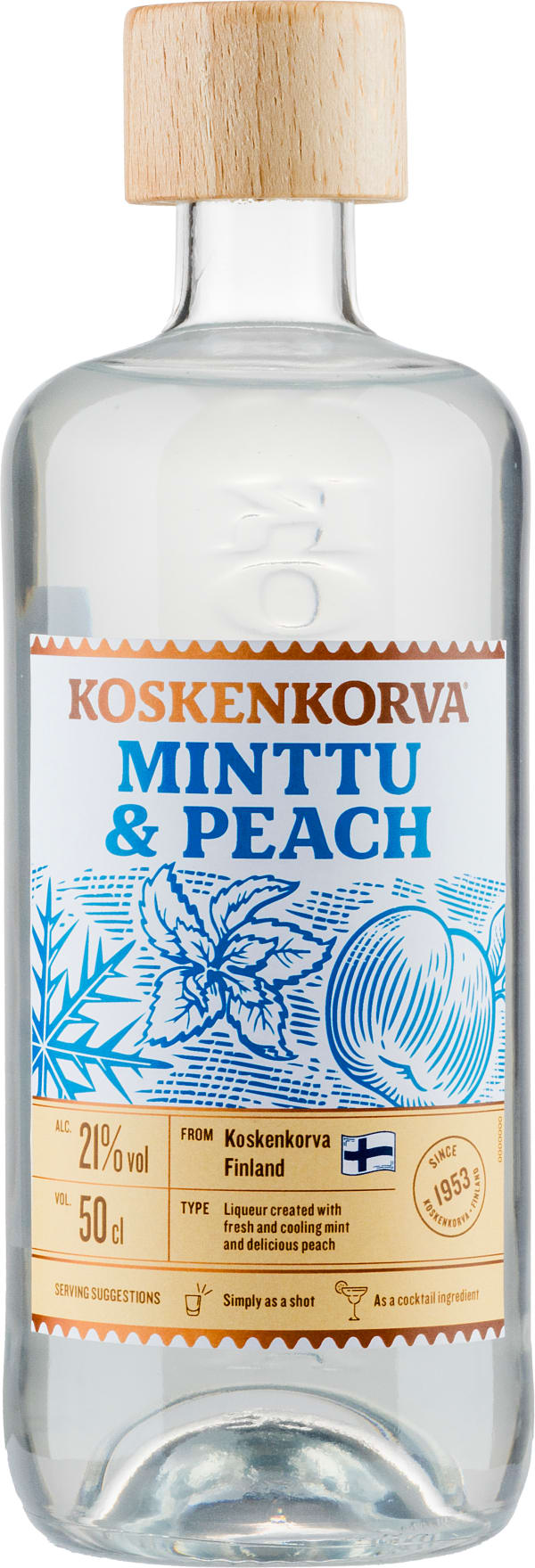 Koskenkorva Minttu Peach