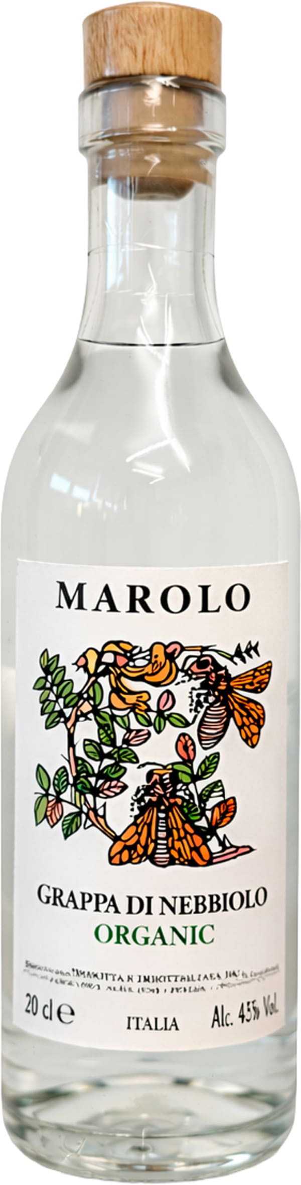 Marolo Grappa di Nebbiolo Organic