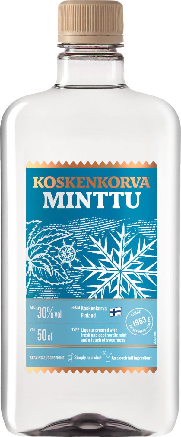 Koskenkorva Minttu muovipullo