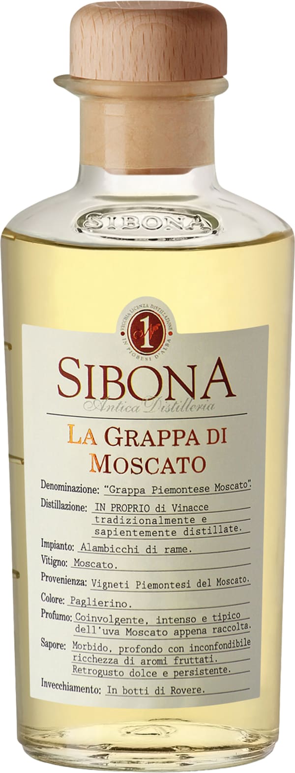 Sibona Grappa di Moscato