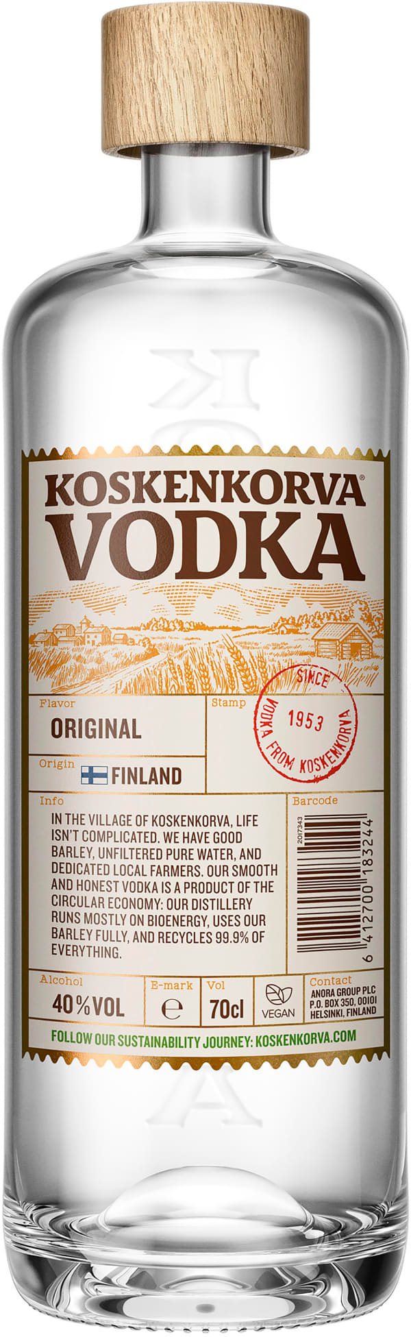 Koskenkorva Vodka 40 %