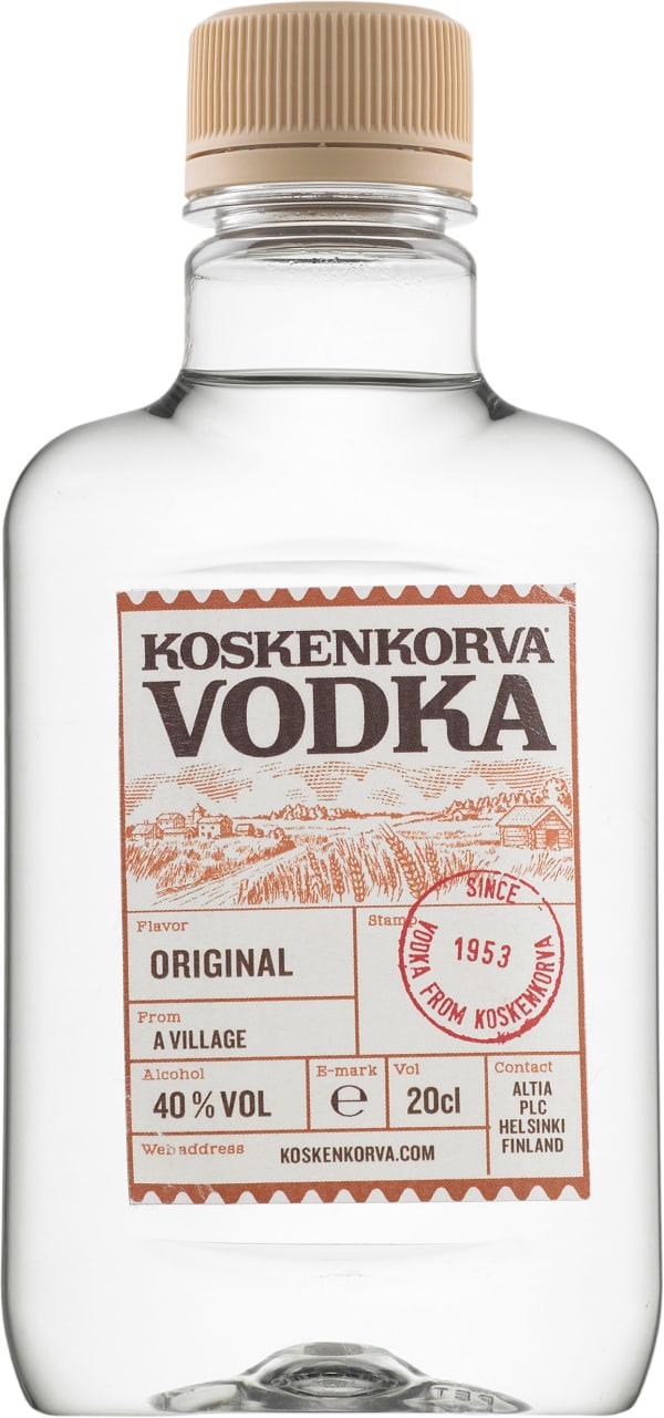 Koskenkorva Vodka 40 % muovipullo