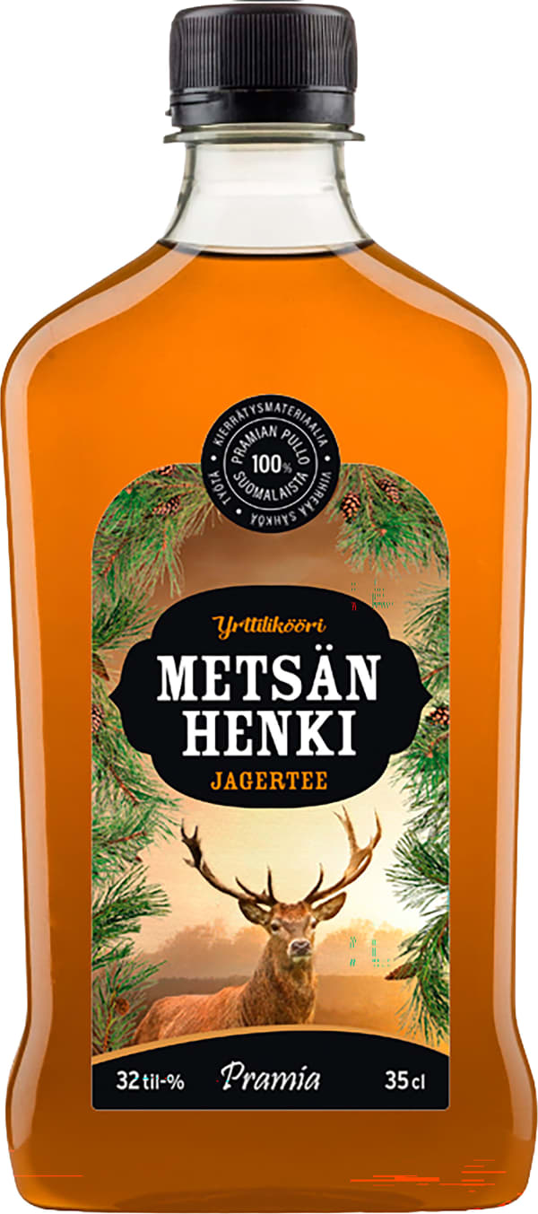 Metsänhenki Jägertee muovipullo