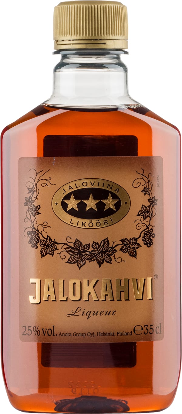 Jalokahvi muovipullo