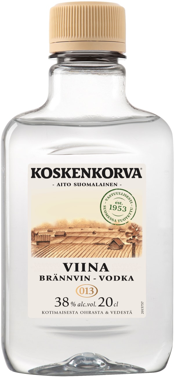 Koskenkorva Viina muovipullo