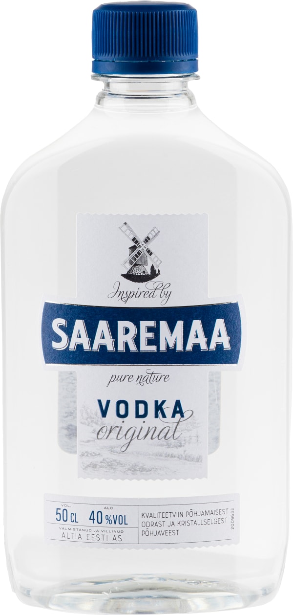 Saaremaa Vodka muovipullo
