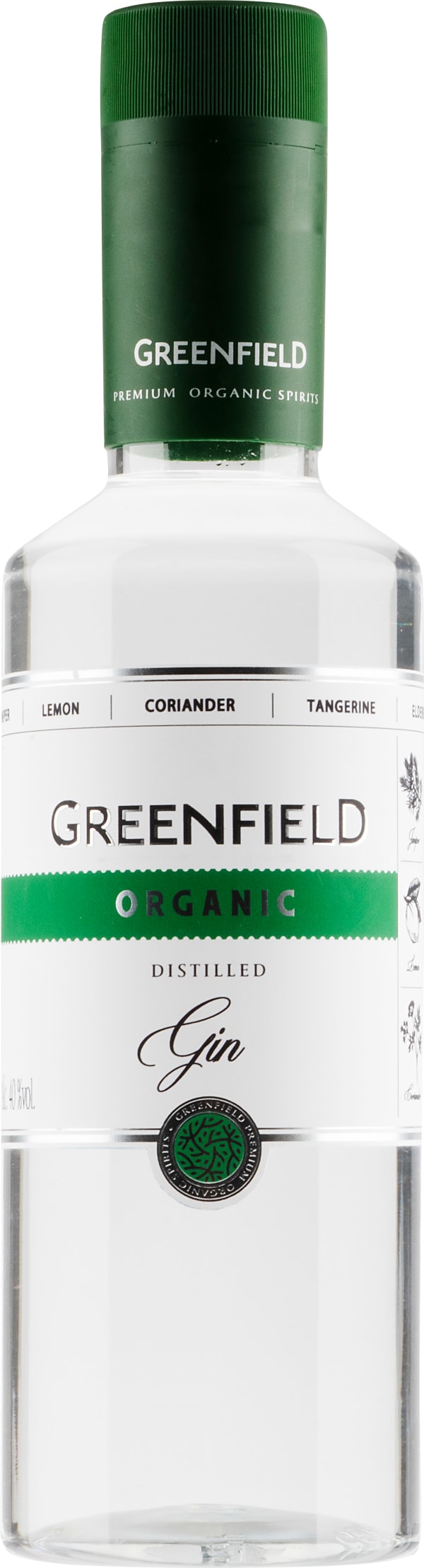 Greenfield Organic Distilled Gin muovipullo