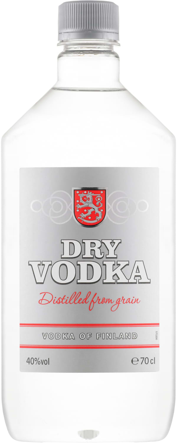 Dry Vodka plastic bottle Alko