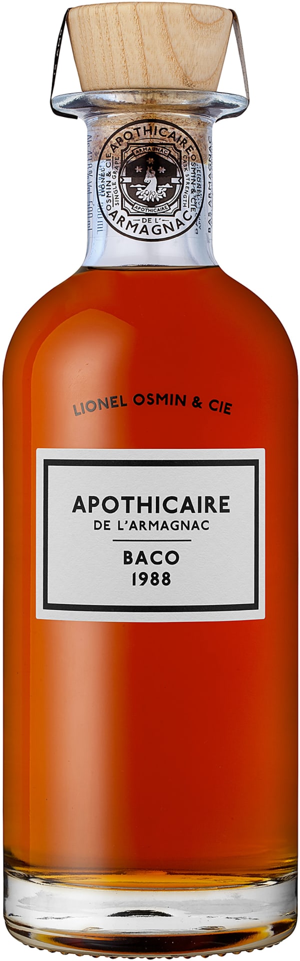 Apothicaire de l'Armagnac Ténarèze Baco 1988