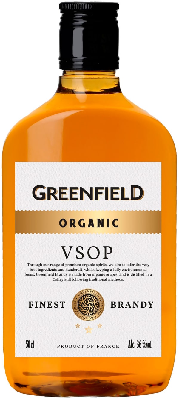 Greenfield Organic VSOP muovipullo