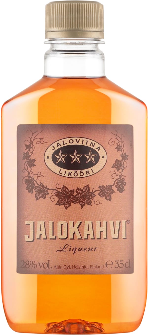 Jalokahvi muovipullo