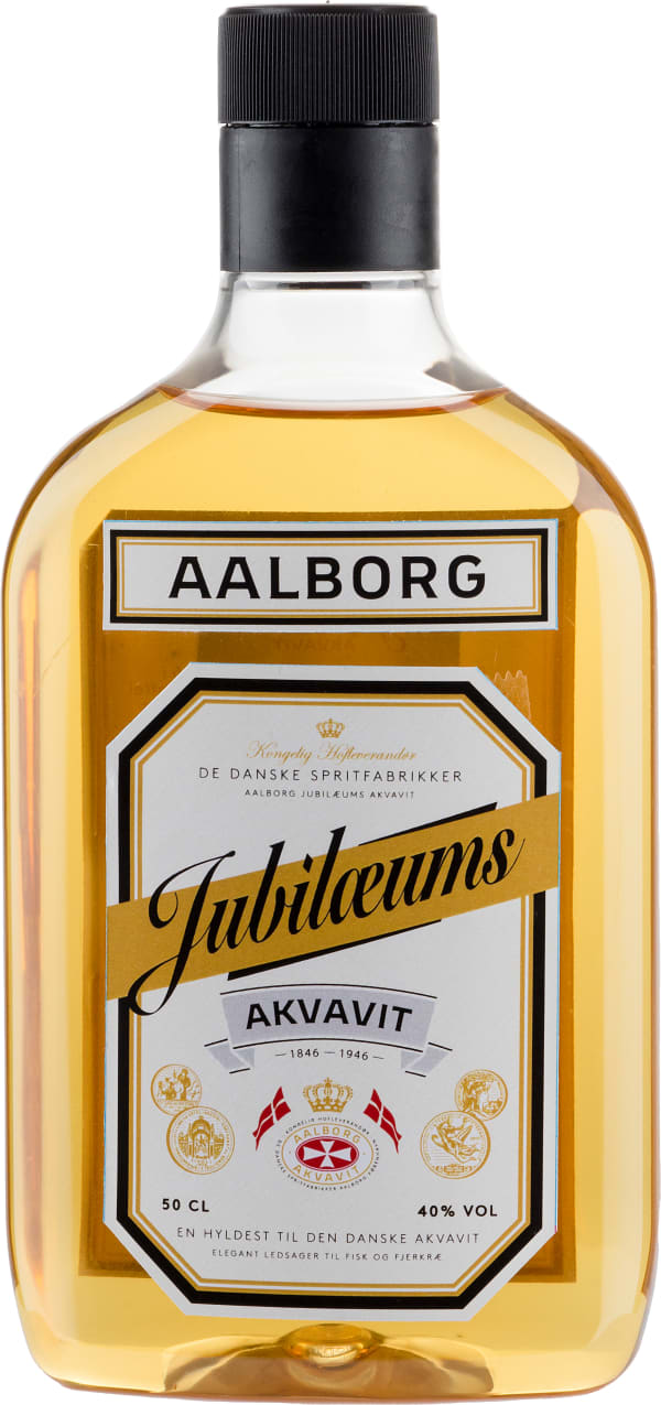 Aalborg Jubilæums Akvavit muovipullo