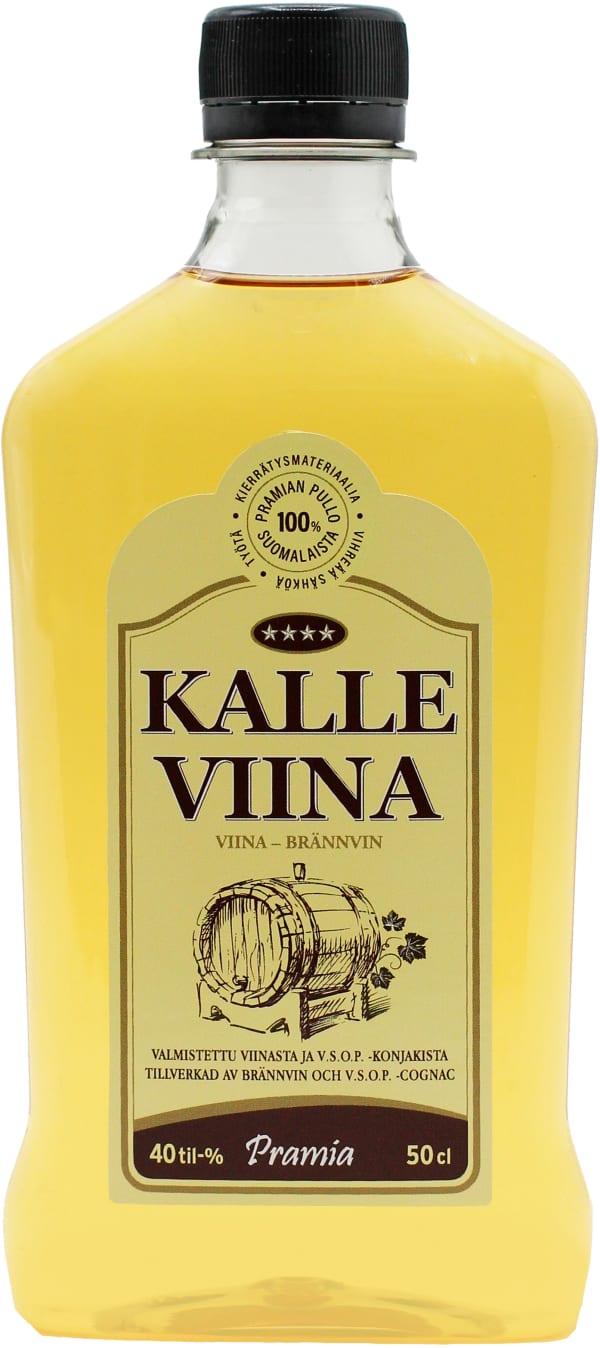 Kalle Viina muovipullo