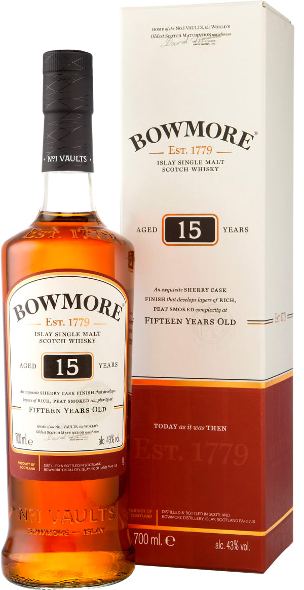 Bowmore 15 Year Old Single Malt