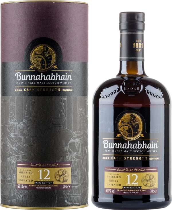 Bunnahabhain 12 Year Old Cask Strength 2023 Single Malt