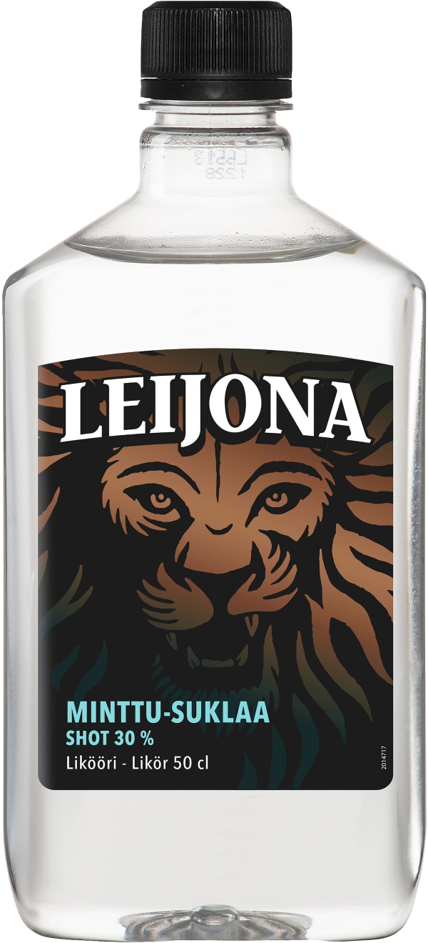 Leijona Minttu-Suklaa Shot plastflaska bild 1/1