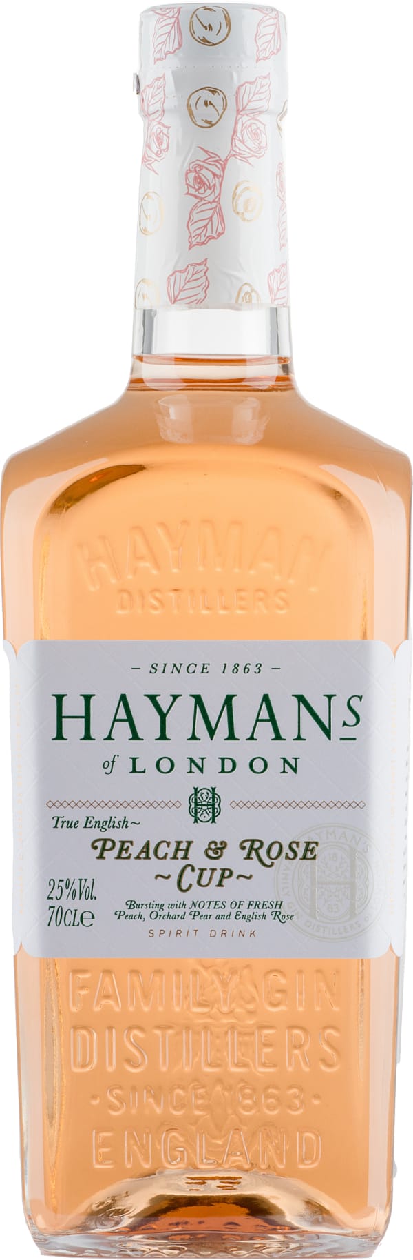 Hayman's Peach & Rose Cup