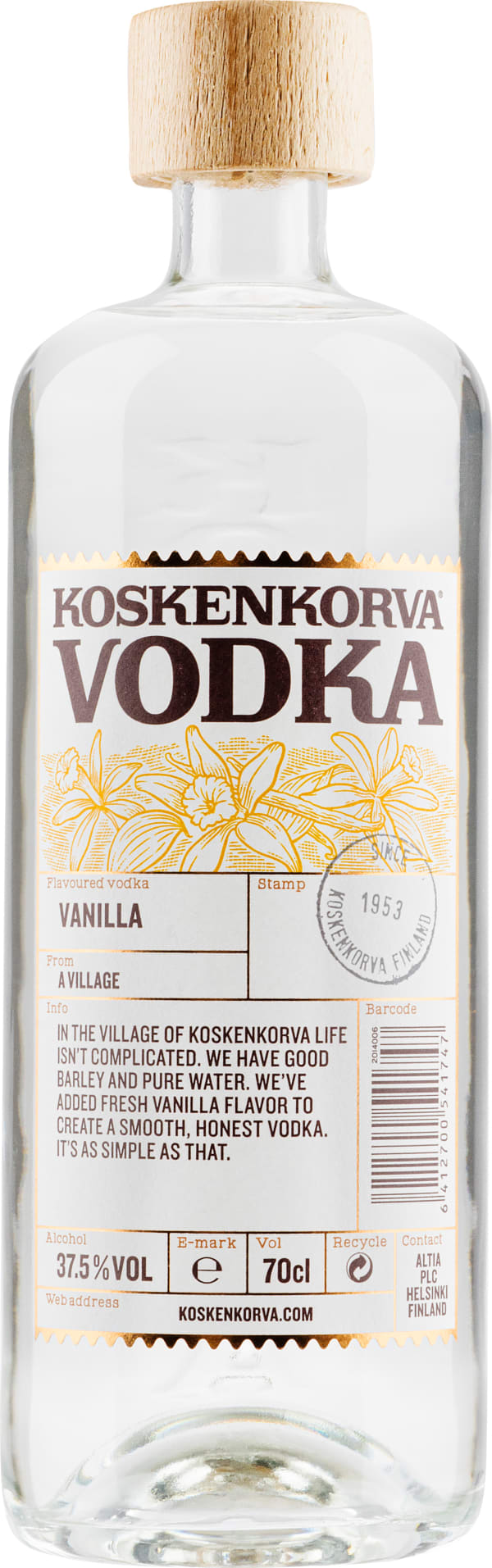 Koskenkorva Vodka Vanilla