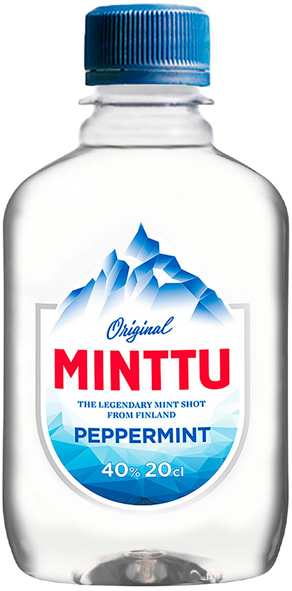 Minttu Peppermint muovipullo