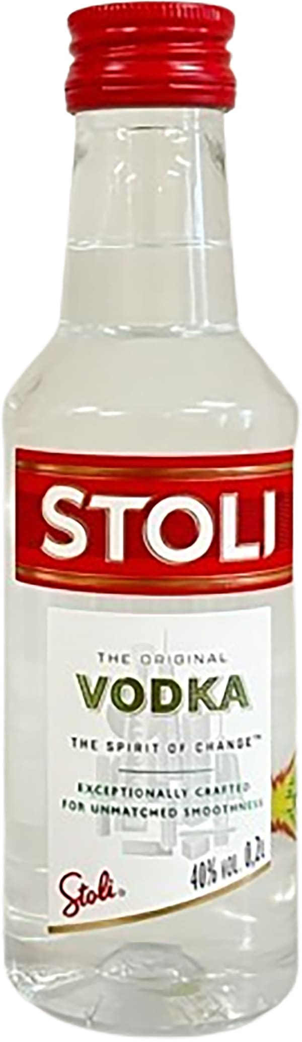 Stoli Vodka muovipullo