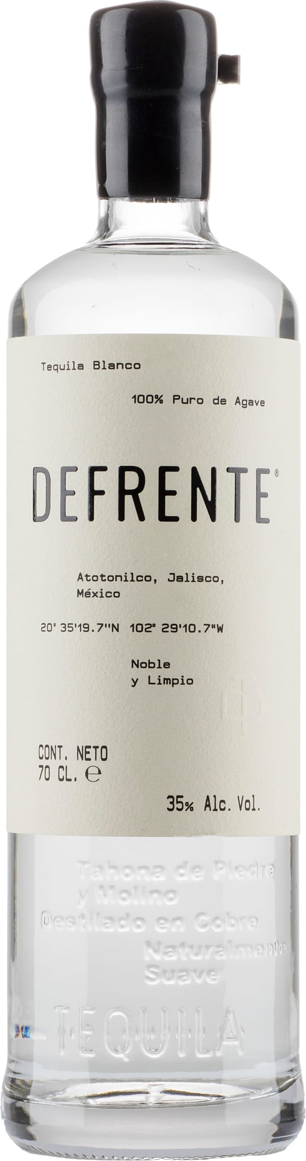 Defrente Tequila Blanco