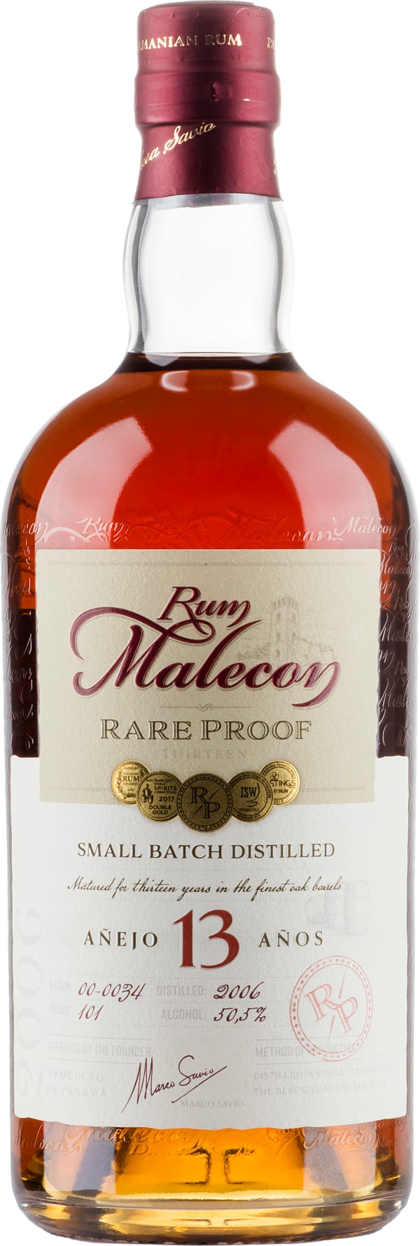 Malecon Rare Proof Añejo 13 Años