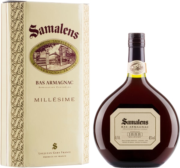 Samalens Bas-Armagnac Millésime 1888