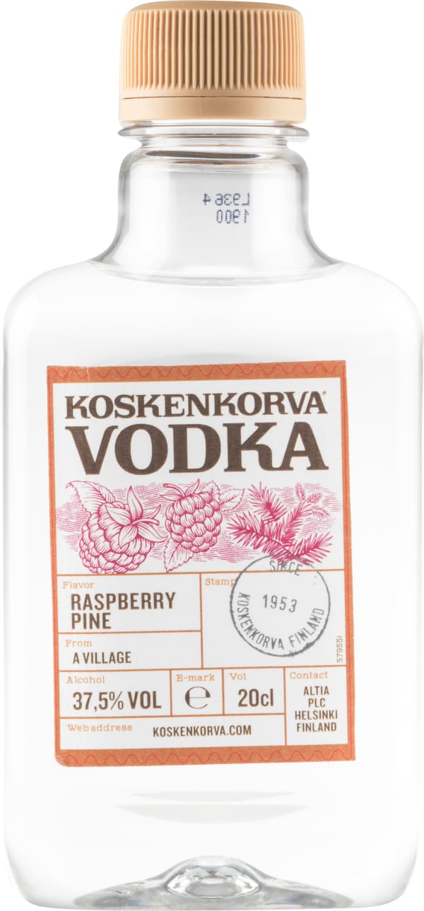 Koskenkorva Raspberry Pine muovipullo