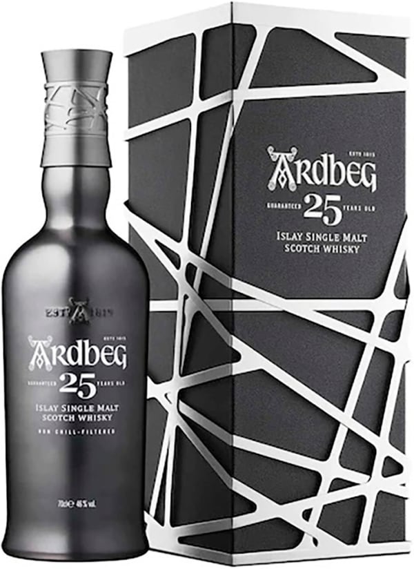 Ardbeg 25 Year Old Single Malt Scotch Whisky (700ml)