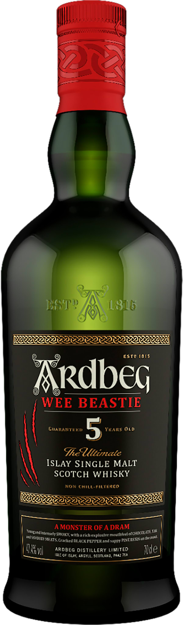 Ardbeg lanserar intensiv och rökig whisky - Ardbeg Wee Beastie - Malter  Magasin