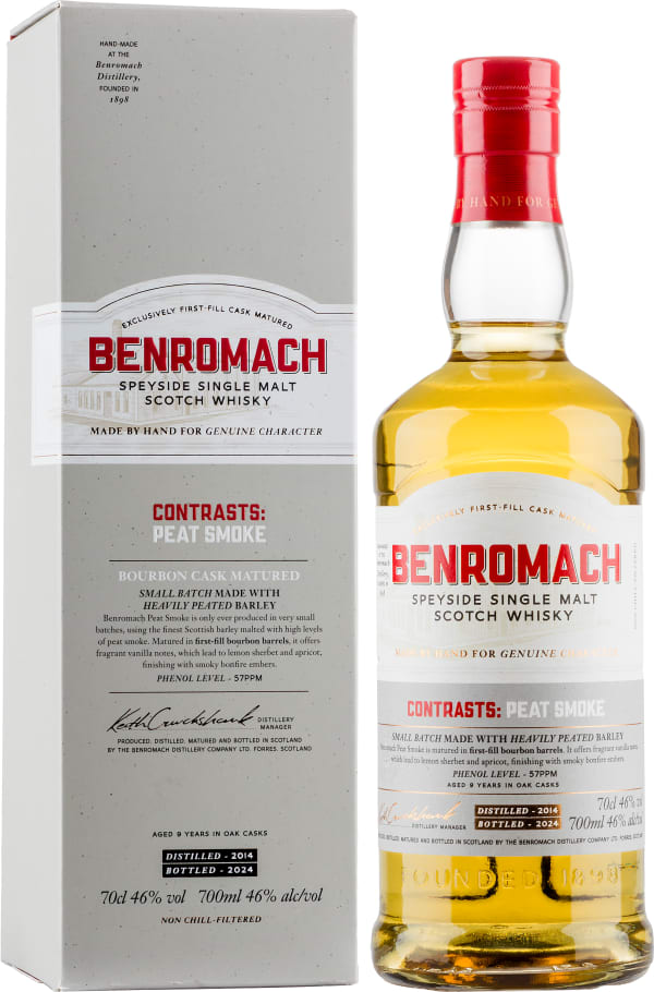 Benromach Contrasts Peat Smoke Single Malt